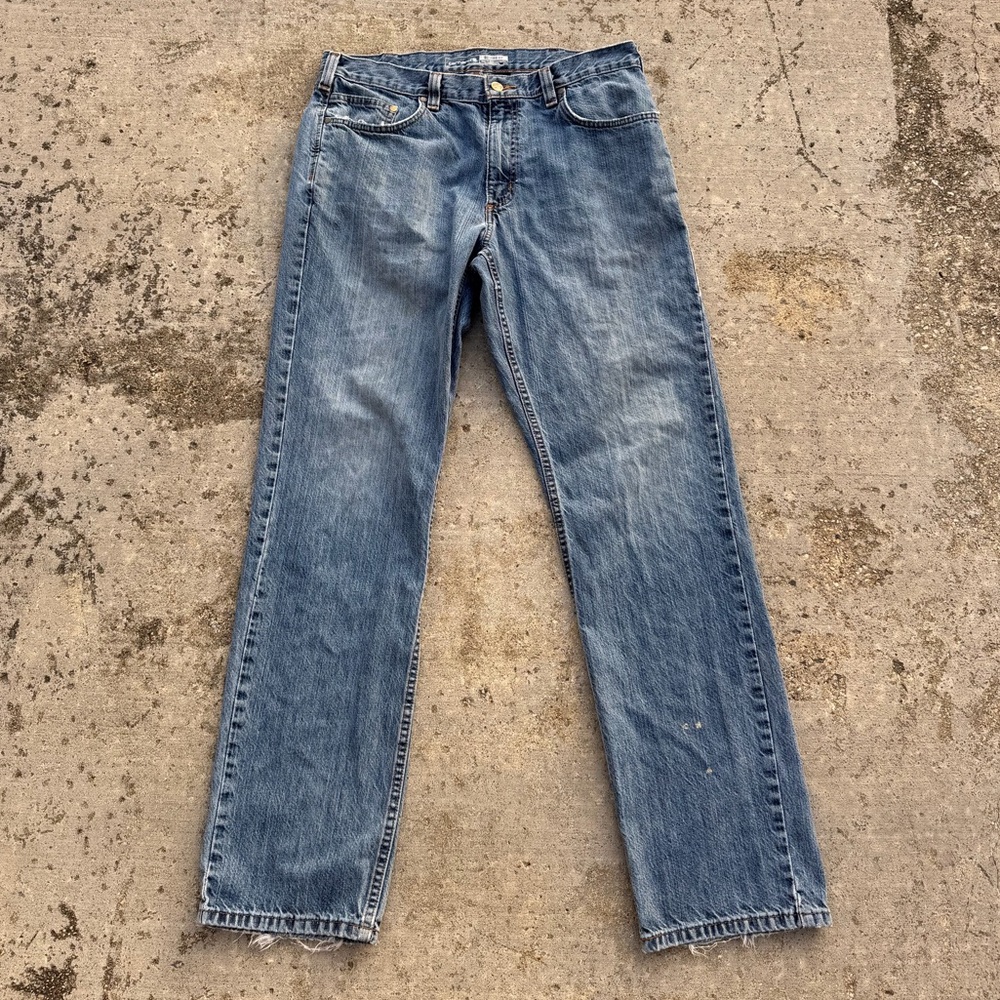 Carhartt Men's Straight Blue Jeans